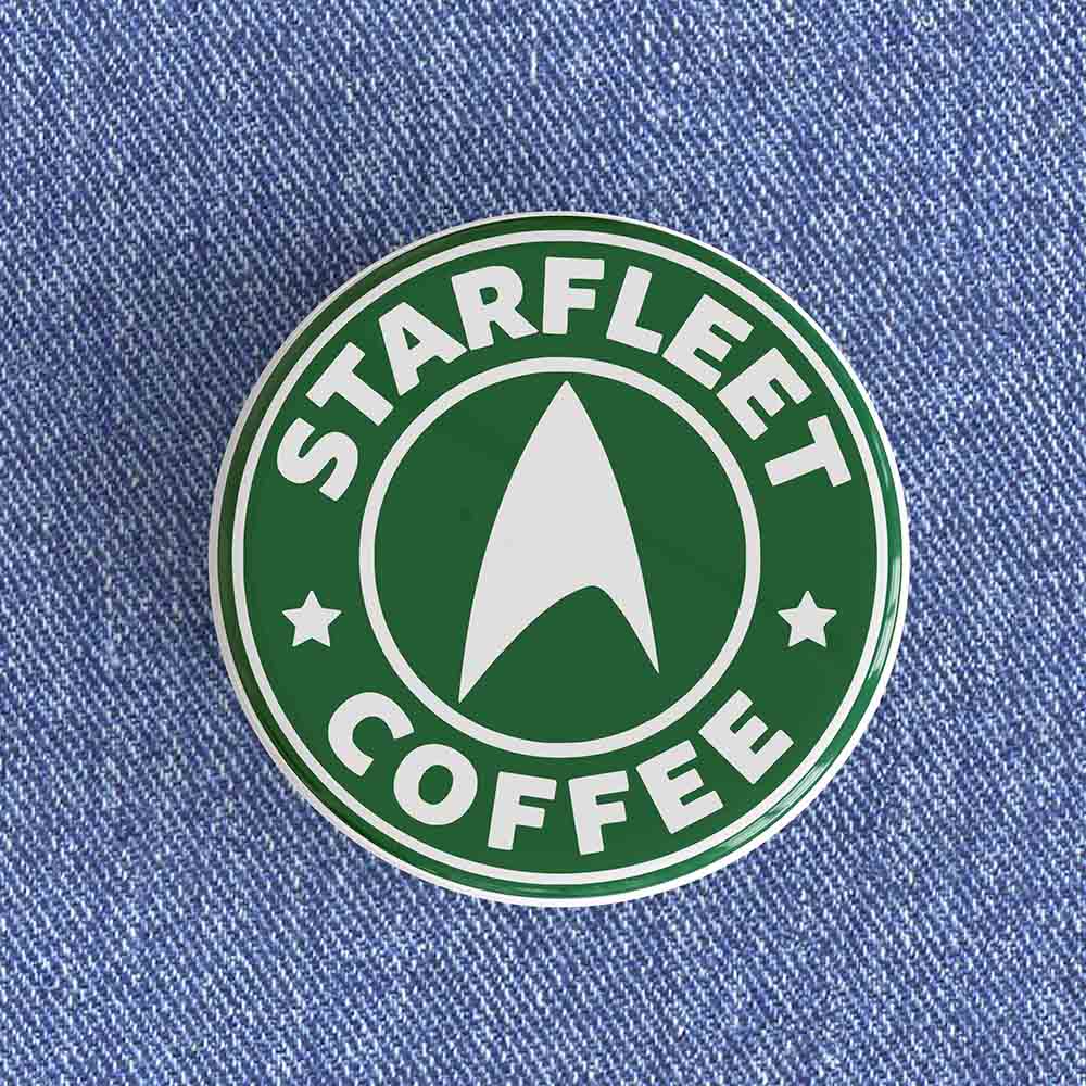 Starfleet Coffee Badge Starfleet Coffee Badge