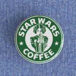 Star Wars Princess Leia Coffee Badge