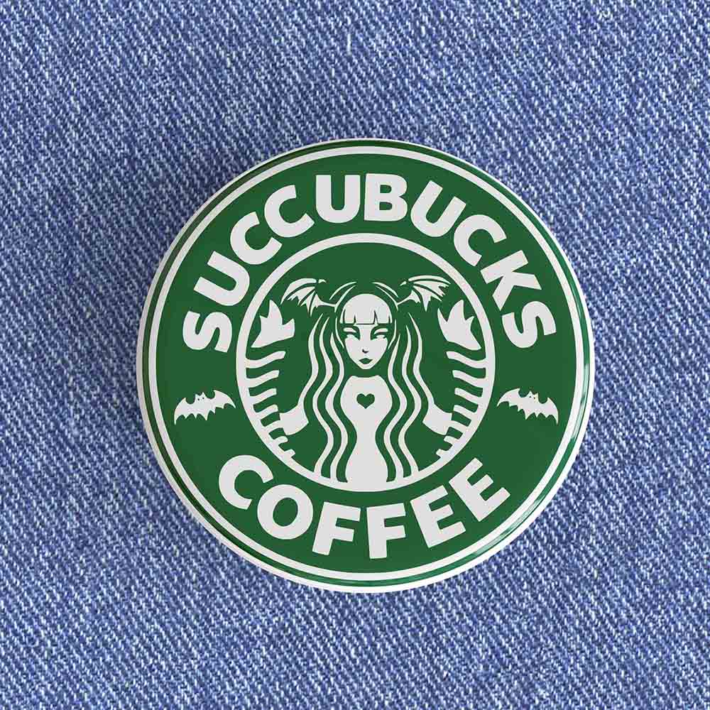 Succubucks Coffee Badge Succubucks Coffee Badge