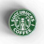 Succubucks Coffee Magnet