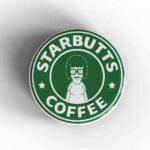 Starbutts Coffee Magnet
