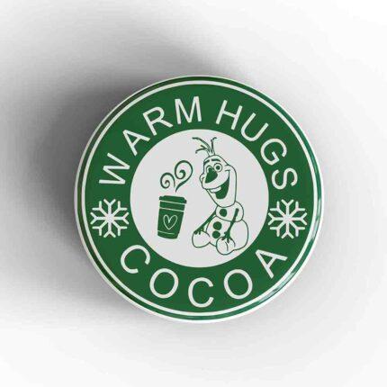 Olaf Warm Hugs Cocoa Magnet