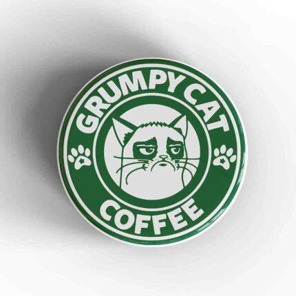 Grumpy Cat Coffee Magnet