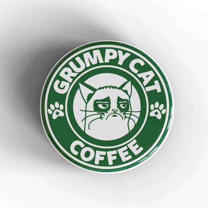 Grumpy Cat Coffee Magnet