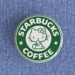 Hello Kitty Starbucks Badge
