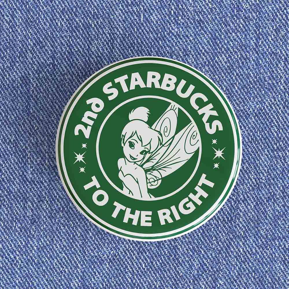 Tinkerbell Starbucks Badge Tinkerbell Starbucks Badge