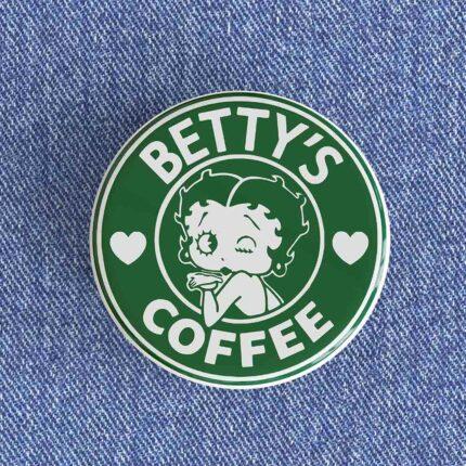 Betty's Coffee Badge