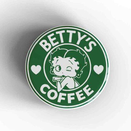 Betty's Coffee Magnet