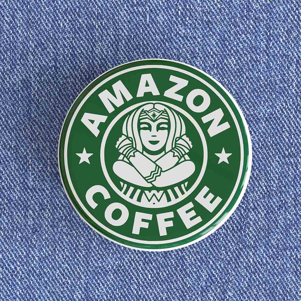 Amazon Coffee Badge Amazon Coffee Badge