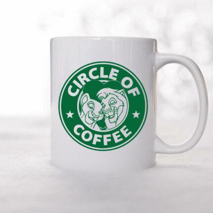 Circle of Coffee Mug
