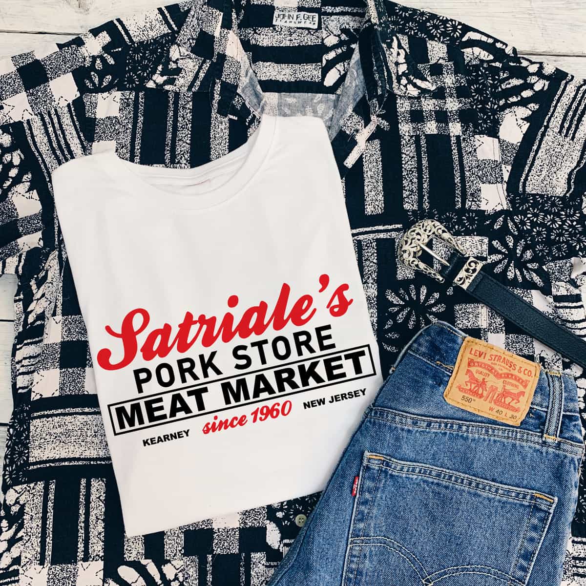 Satriale's Pork Store T-Shirt Satriale's Pork Store T-Shirt