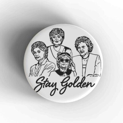Golden Girls Illustration Badge/Magnet