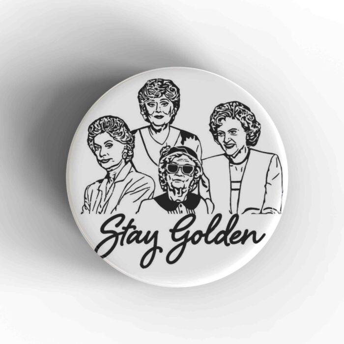Golden Girls Illustration Badge/Magnet