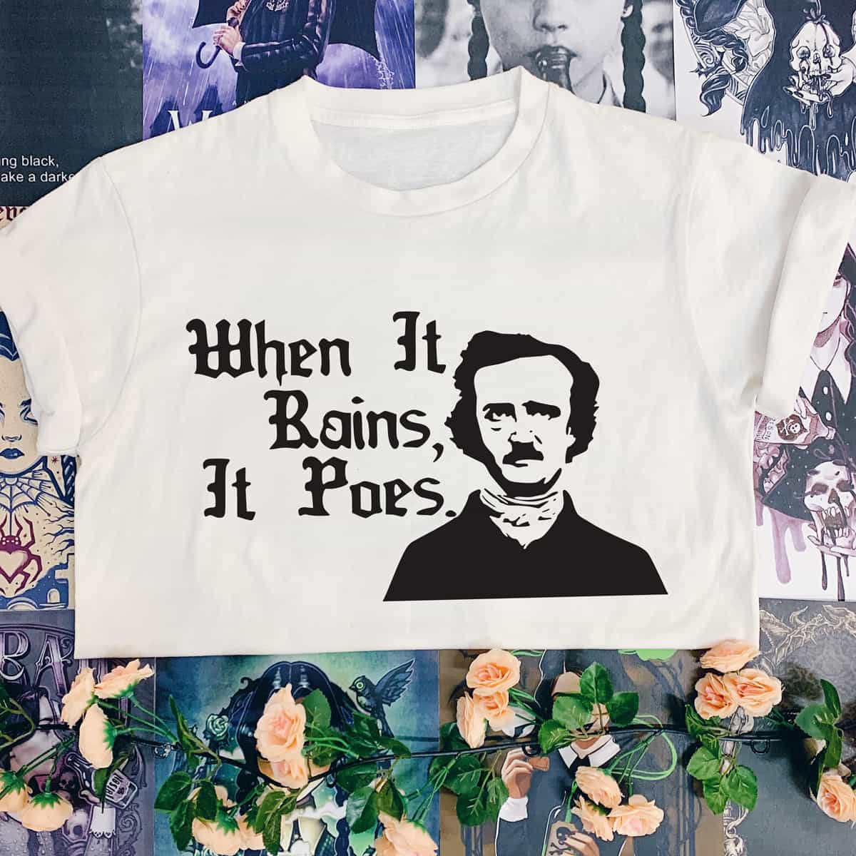 When It rains It Poes T-Shirt When It rains It Poes T-Shirt