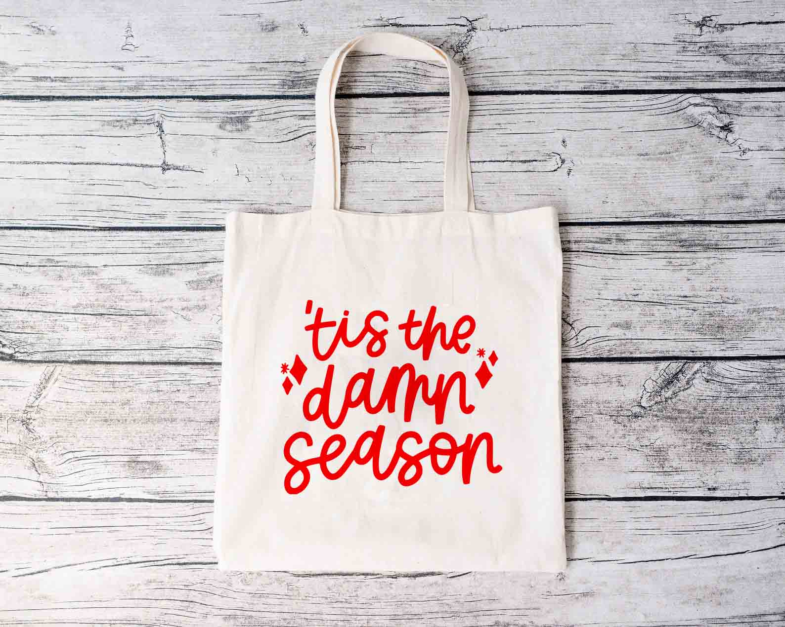 'Tis The Damn Season Tote Bag - Nowstalgia