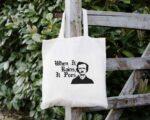 When It Rains Tote Bag