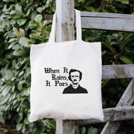 When It Rains Tote Bag
