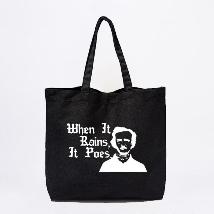 When It Rains Tote Bag