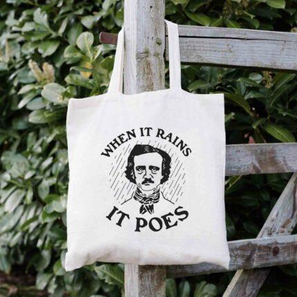 When It Rains Tote Bag