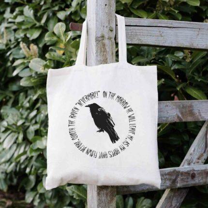 The Raven Nevermore Tote Bag