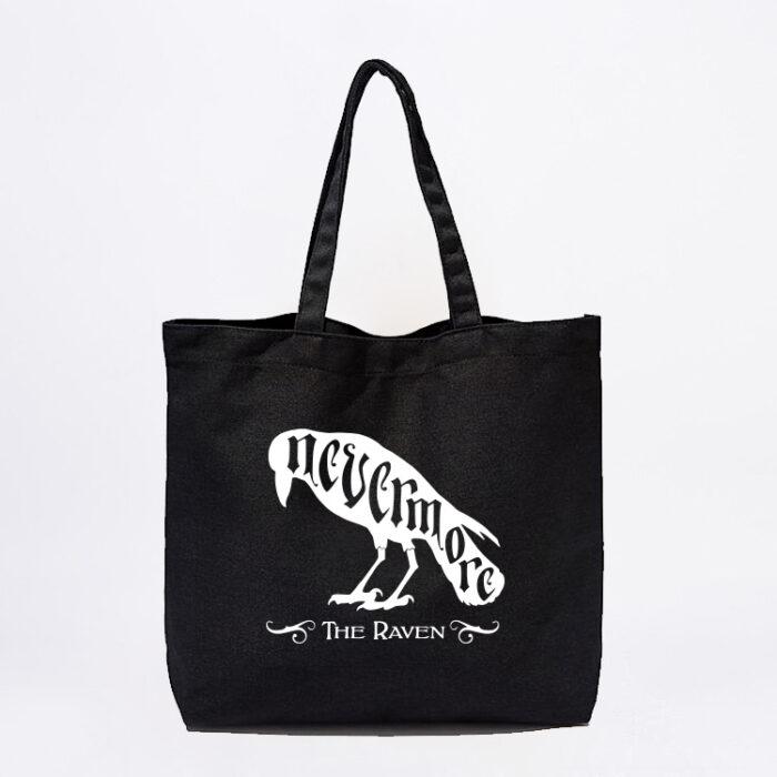 Nevermore The Raven Tote Bag