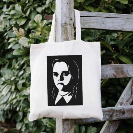 Wednesday Addams Tote Bag