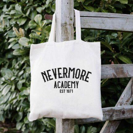 Nevermore Academy Est.1971 Tote Bag