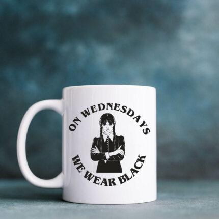 On Wednesdays We Wear Black Mug