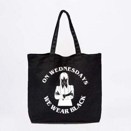 We Wear Black Tote Bag