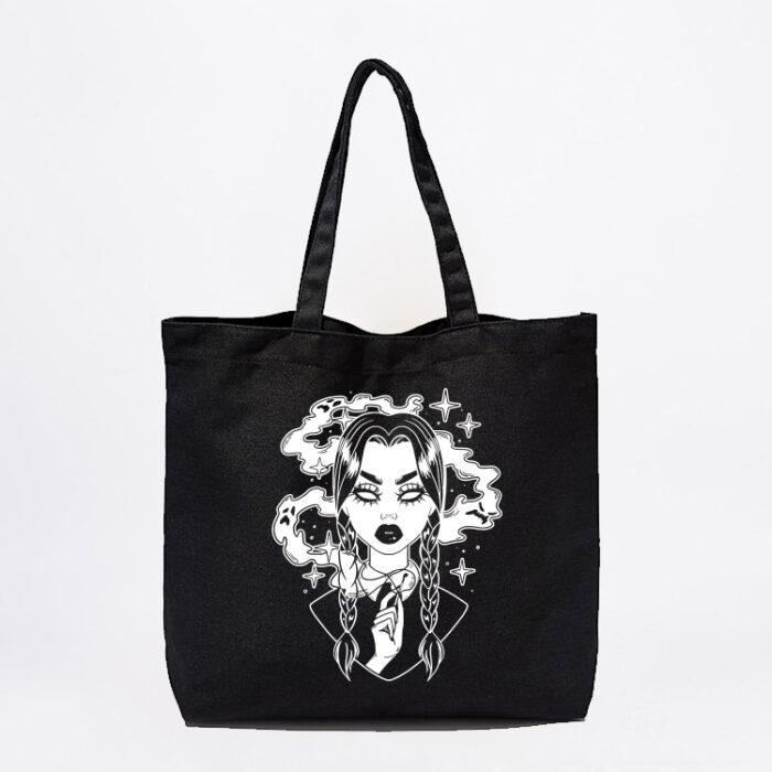 Wednesday Addams Tote Bag