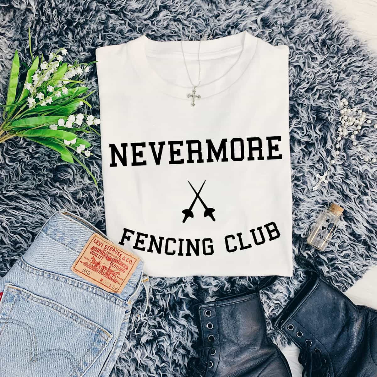 Nevermore Fencing Club T-Shirt Nevermore Fencing Club T-Shirt