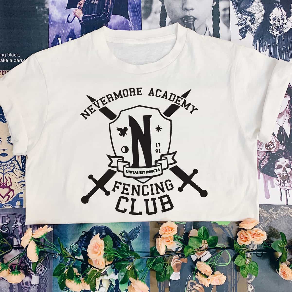 Fencing Club Logo T-Shirt Fencing Club Logo T-Shirt