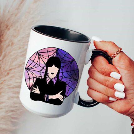 Wednesday Spiderweb Mug