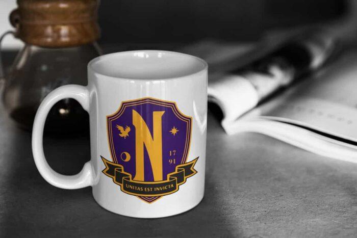 Nevermore Academy Colour Logo Mug