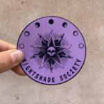 Nightshade Society Sticker