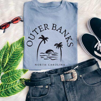 Outer Banks Palm Trees T-Shirt