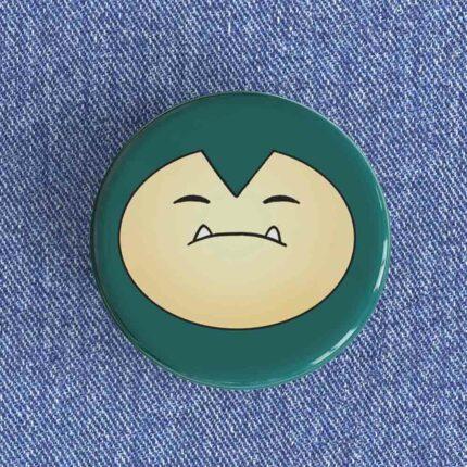 Snorlax Face Badge/Magnet