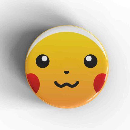 Pikachu Face Badge/Magnet