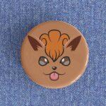 Vulpix Face Badge/Magnet