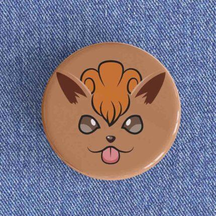 Vulpix Face Badge/Magnet