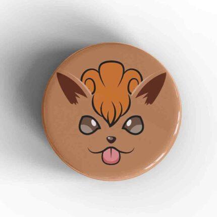 Vulpix Face Badge/Magnet