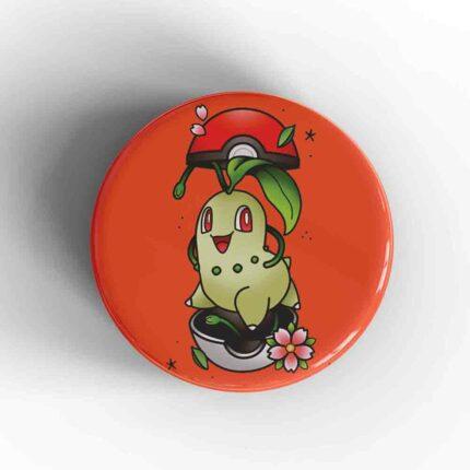 Chikorita Badge/Magnet