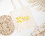 Hello Wisconsin Tote Bag
