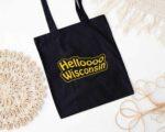 Hello Wisconsin Tote Bag