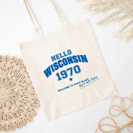 Wisconsin 1970 Tote Bag