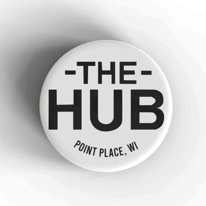 The Hub Badge/Magnet