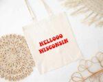 Hello Wisconsin Tote Bag