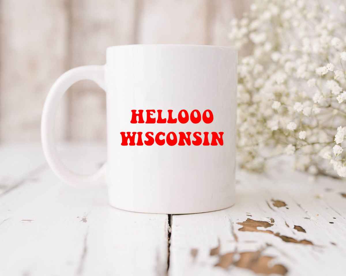 Hello Wisconsin Mug Hello Wisconsin Mug
