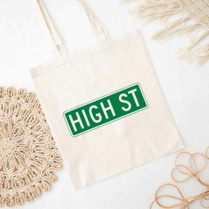 High St Tote Bag