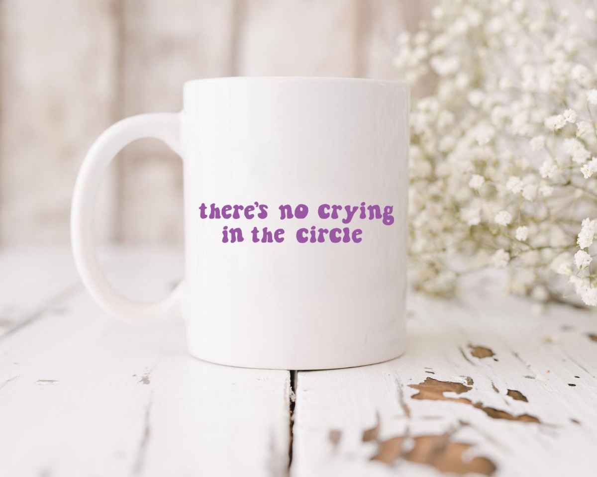 No Crying Mug No Crying Mug